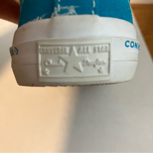 Converse Toddler Green Teal Size 6 - Picture 2 of 3